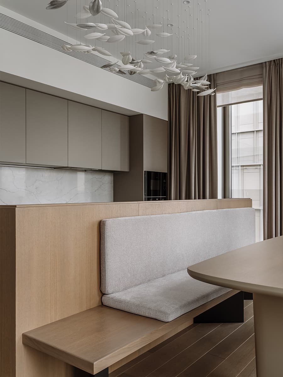 Расслабленный интерьер квартиры для двух студентов — проект Александры Останковой