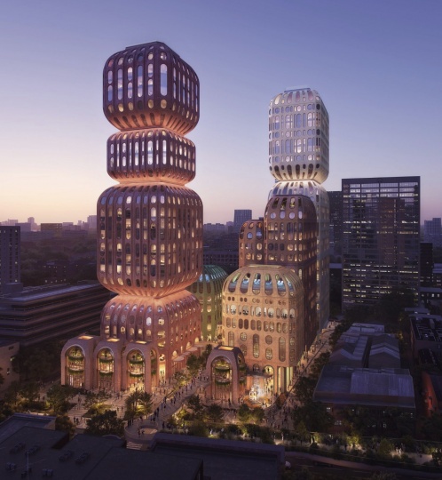 Heatherwick Studio построит комплекс в Таиланде, напоминающий фонари