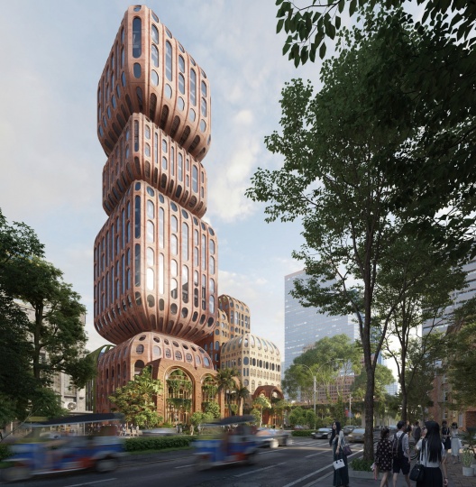 Heatherwick Studio построит комплекс в Таиланде, напоминающий фонари