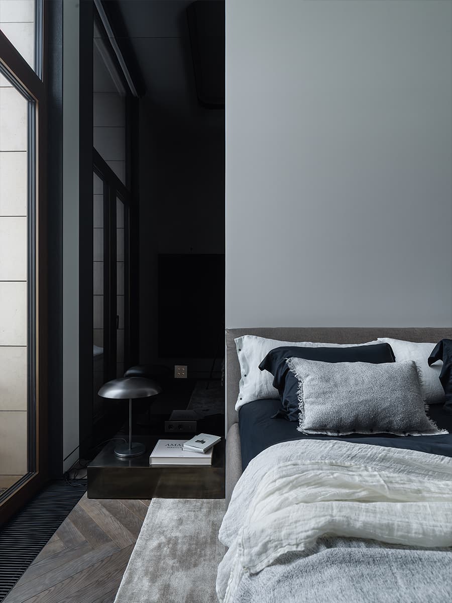 Респектабельный интерьер двухэтажного пентхауса в столице — проект ANRE ARCHITECTS