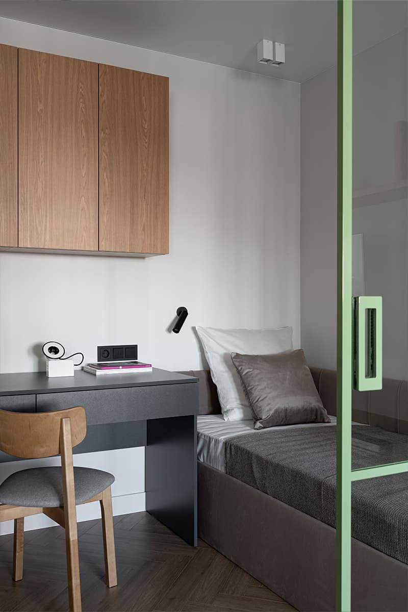 Пастельные оттенки в интерьере небольшой семейной квартиры — проект LR Design Atelier w3