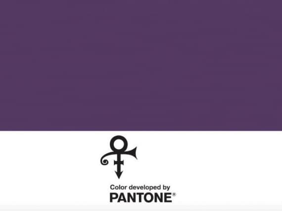 Pantone представил цвет в честь Принса Pantone представил цвет в честь Принса