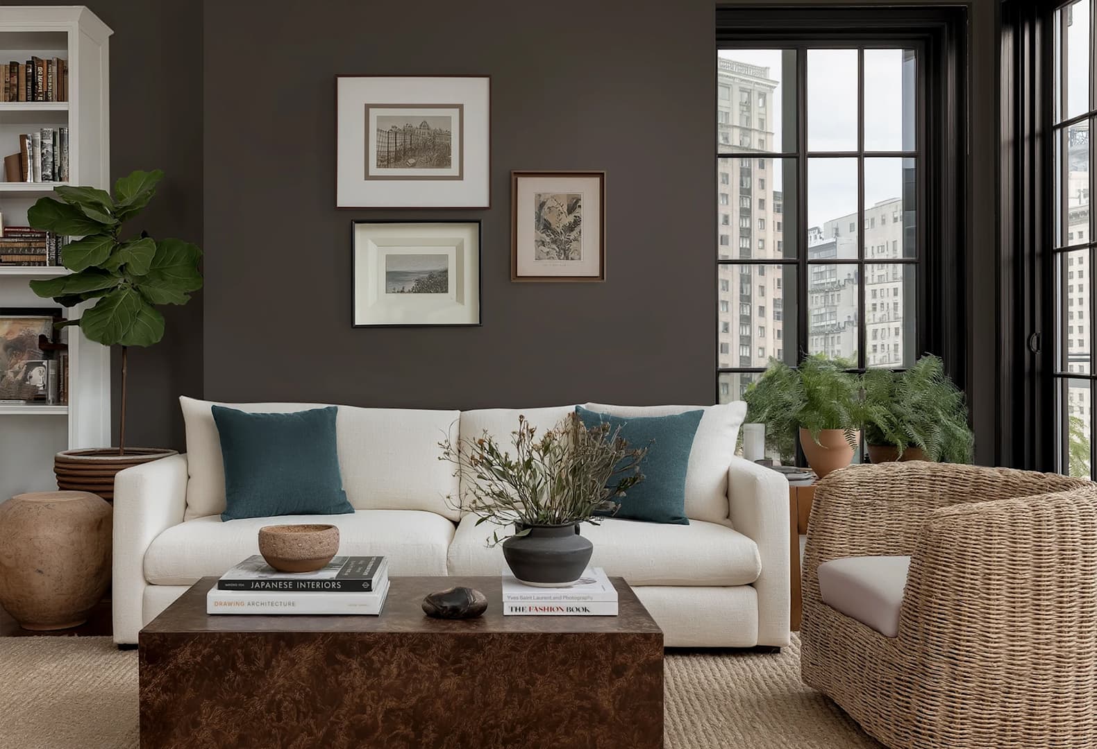 Silhouette AF-655. Benjamin Moore