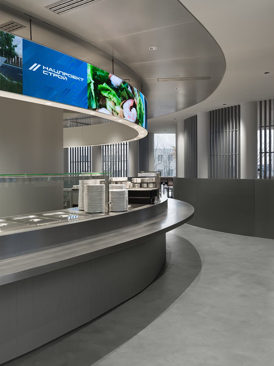 Контрасты и динамичный свет в интерьере технологичного офиса — проект IND Studio