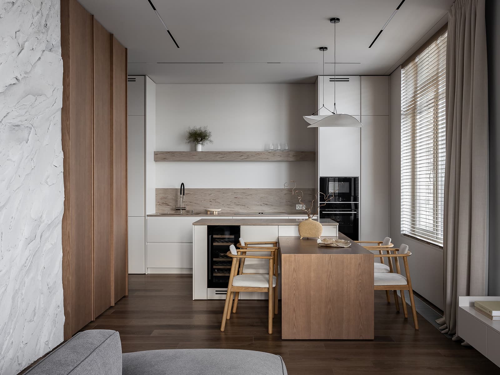 Динамичный интерьер итальянской винодельни — проект архитектурного бюро b-arch