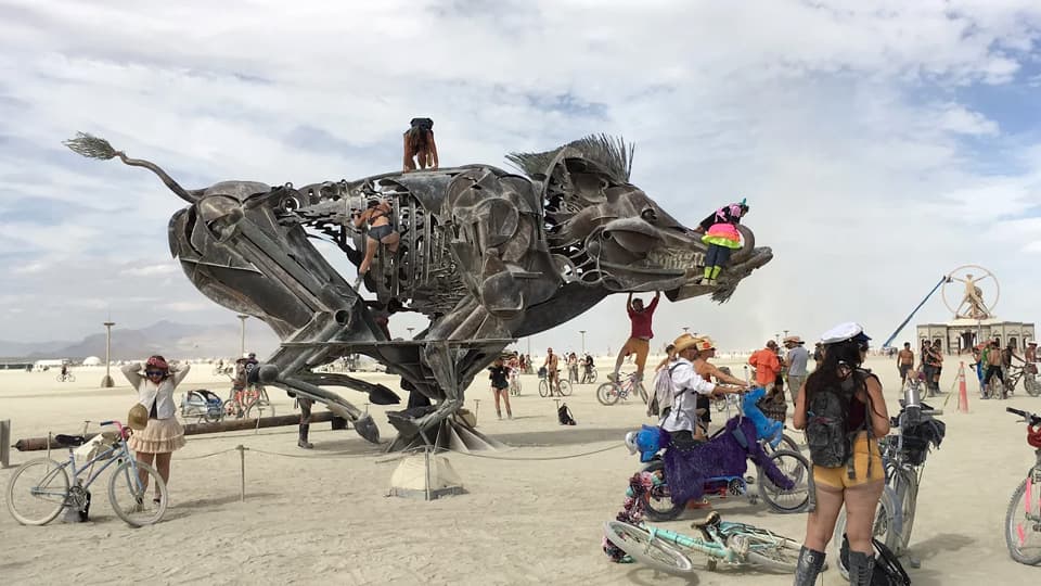 Burning Man, Инсталляция lord Snort