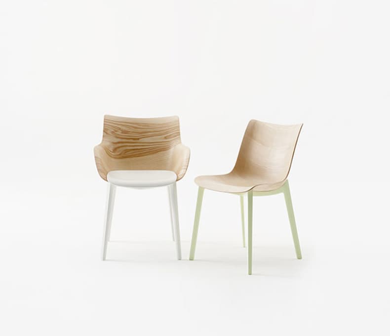 Инновационные деревянные стулья - все новинки Kartell в Милане