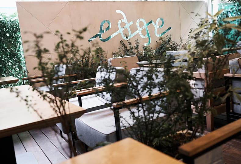 Ресторан авторской кухни Edge в Москве, проект finoarte agency
