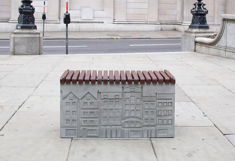 City Benches: 9 уличных скамеек на фестивале архитектуры в Лондоне. Проект Марии Лаптевой