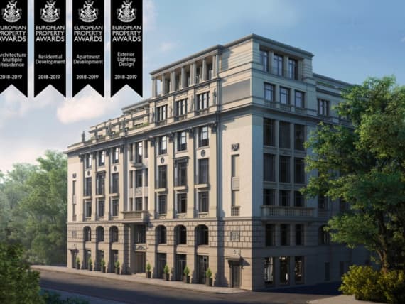 Клубный дом «Малая Бронная 15» взял премию European Property Awards 2018 Клубный дом «Малая Бронная 15» взял премию European Property Awards 2018