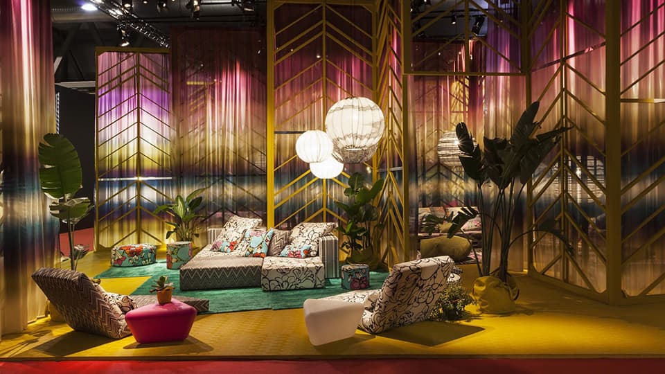 Особенность презентации: Ванда Ельмини об оформлении стендов Missoni Home Особенность презентации: Ванда Ельмини об оформлении стендов Missoni Home