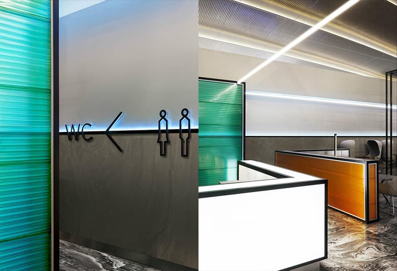Бизнес-зал аэропорта Платов по проекту VOX Architects