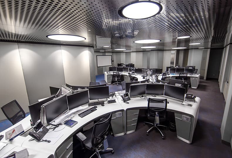 Best Office Awards 2019 Светодизайн: Центр управления эффективности Газпром нефть / Архитектурное бюро Exclusiva Design