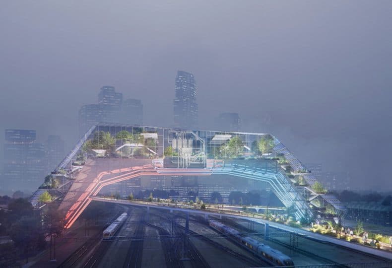 Коммуникационный центр City of the future в Гааге, Нидерланды