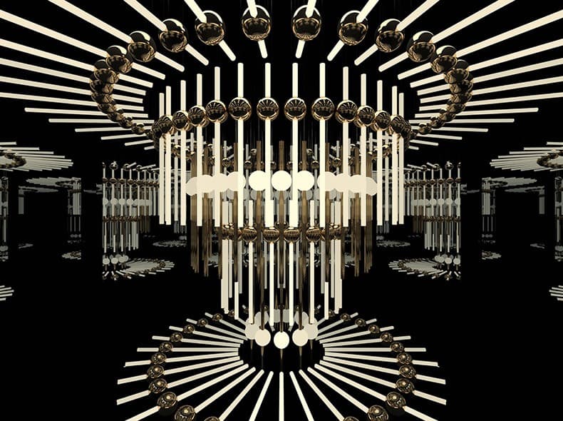 Инсталляция Ли Брума Kaleidoscopia