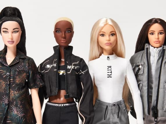 Бренд одежды Kith и Barbie выпустят лимитированную коллекцию кукол