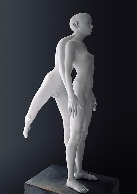 Hande Şekerciler / Ectasy no.2, 2017 / Эпоксидная смола, металл / Sevel Dolmaci Art Gallery