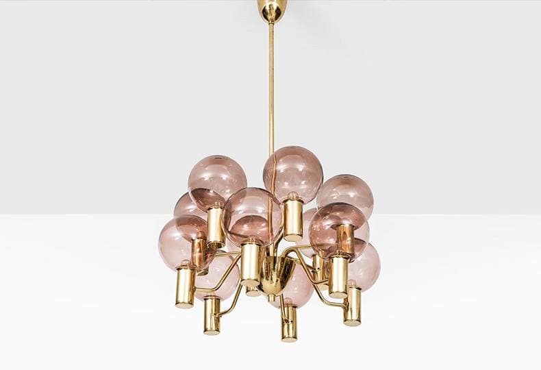 Лампа T372/12 Patricia Ceiling от Hans-Agne Jakobsson, 1960-ые