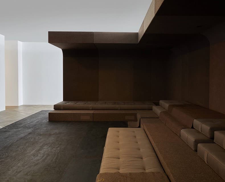 Фрагменты экспозиции «Glade» в Carpenter's Workshop Gallery