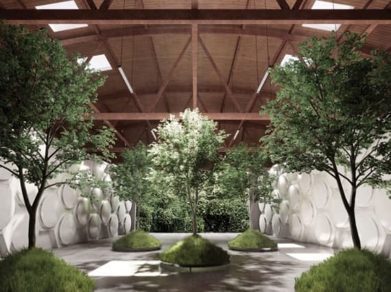 ​Olson Kundig Architects превратят человеческие тела в почву для растений