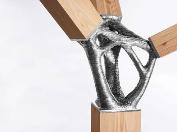 Роботизированный 3D-принтер создает соединители из стали Роботизированный 3D-принтер создает соединители из стали