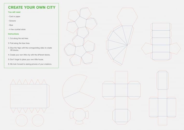 Архитектурные челленджи для детей от Foster + Partners