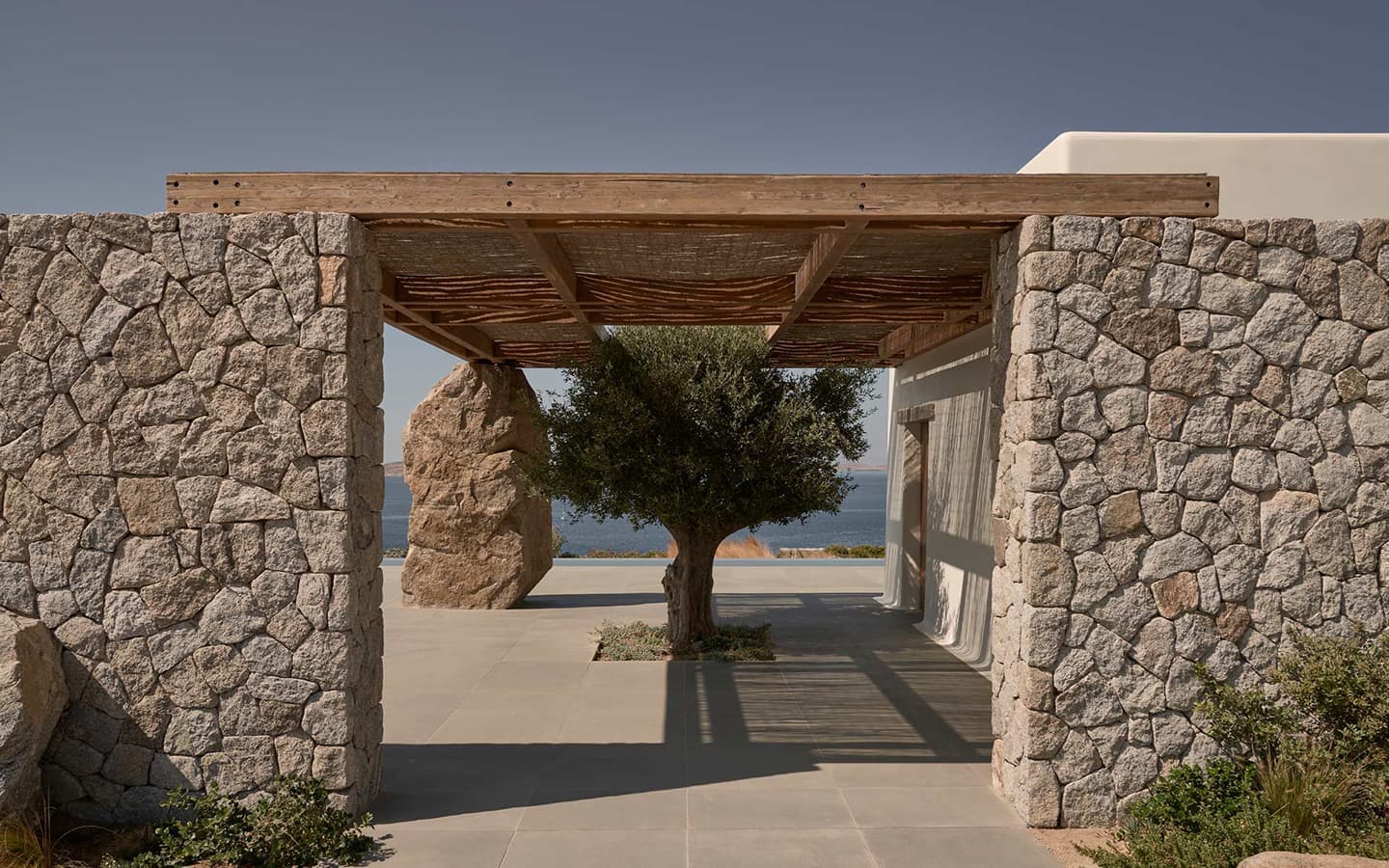 Дом для отдыха с видом на Эгейское море – проект K Studio