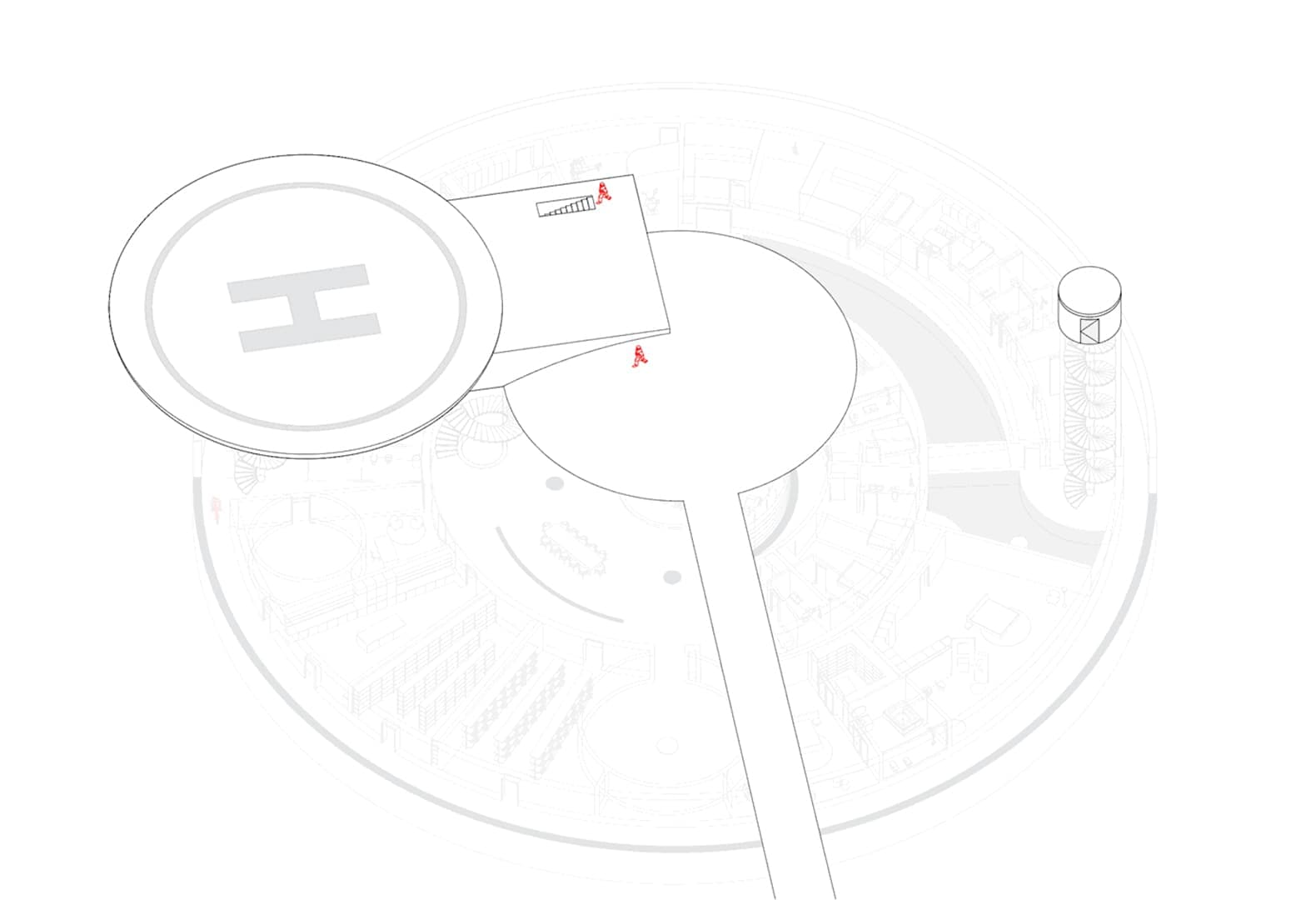 Проект подземного дома Plan B от Sergey Makhno Architects
