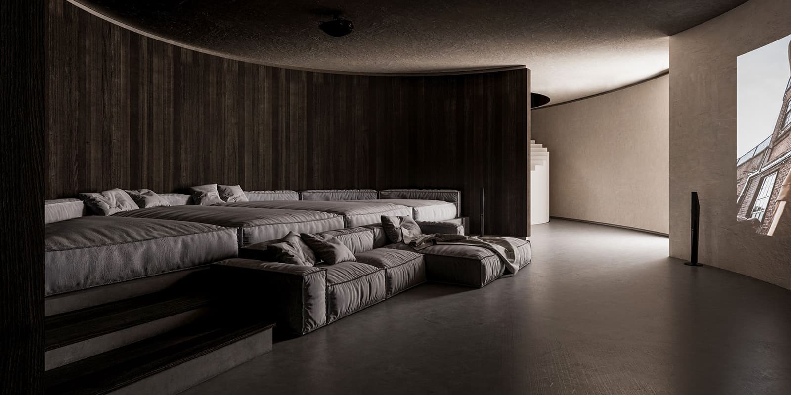 Проект подземного дома Plan B от Sergey Makhno Architects