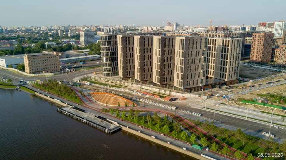 На ЗИЛе завершено строительство причала На ЗИЛе завершено строительство причала