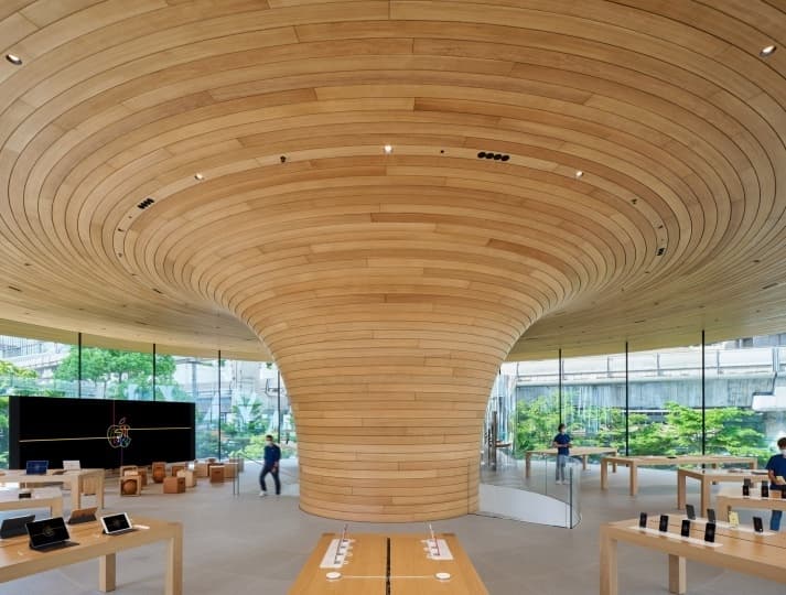 Foster+Partners построили новый Apple Store в Бангкоке