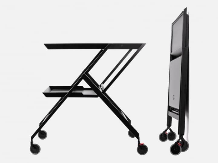 Alessi перевыпустили тележку Plico trolley