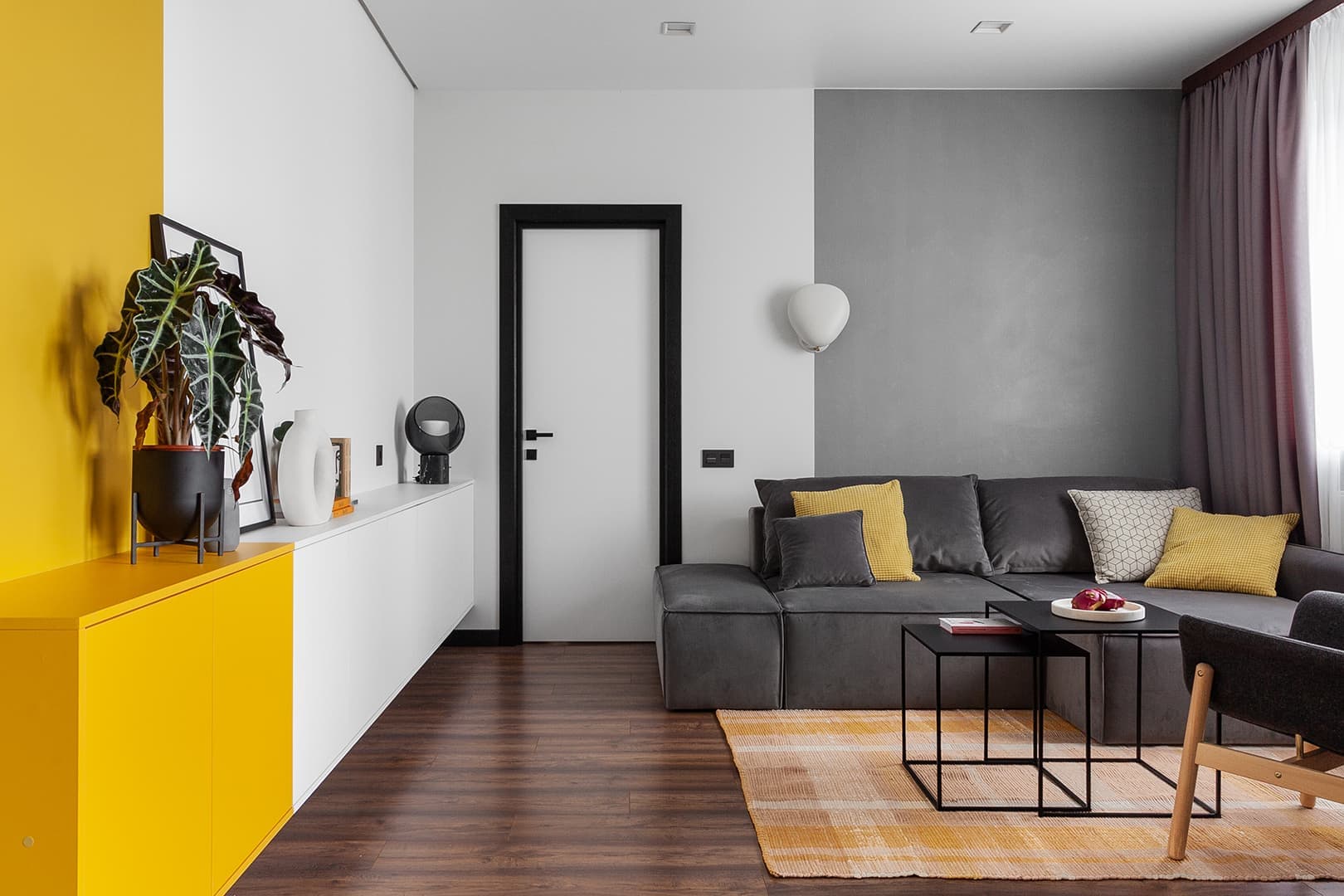Маленькая квартира с недорогим, но оригинальным дизайном — проект Shiba design buro