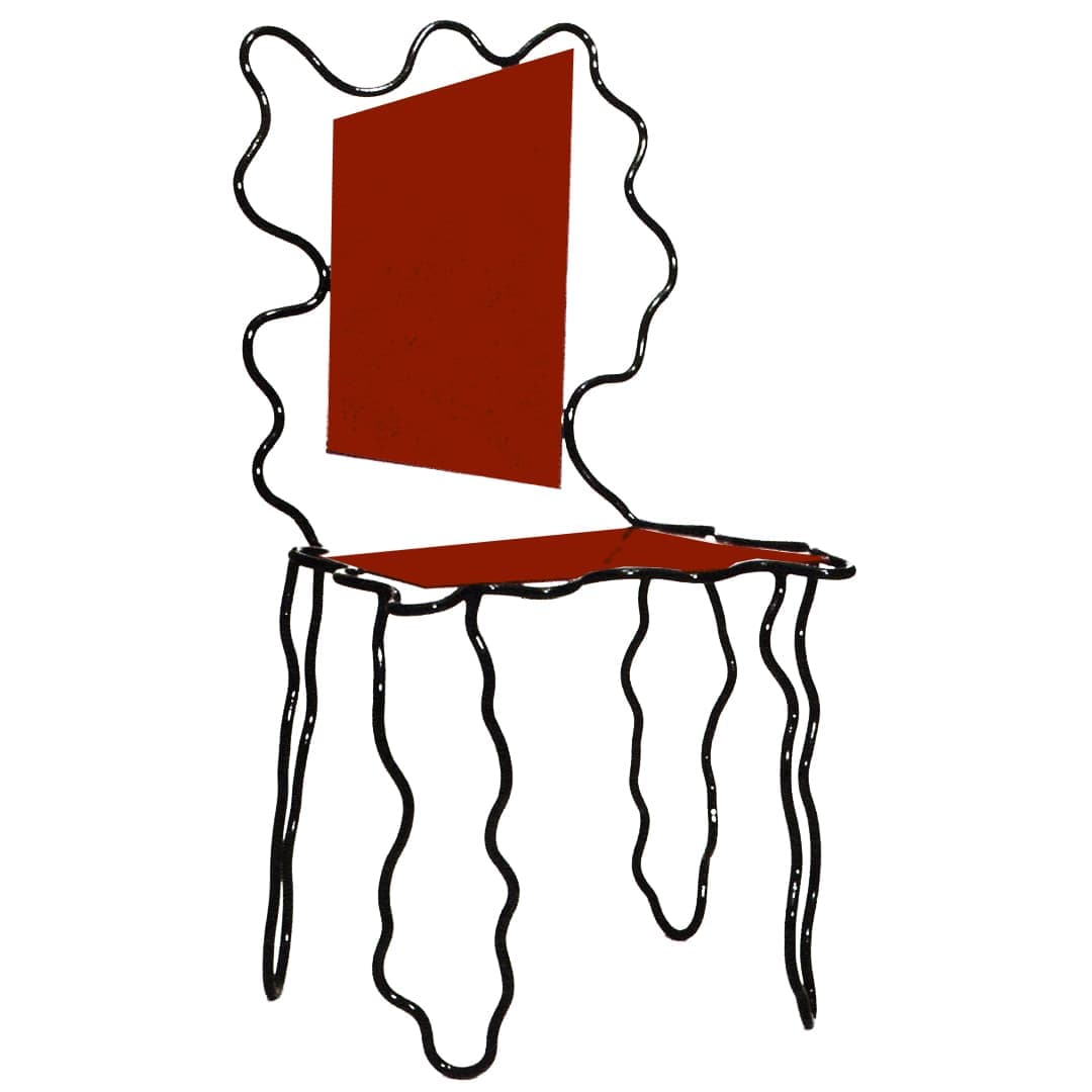 P.Strut Chair, Howard Meister, 1982