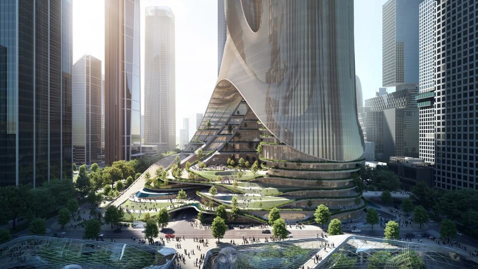 Zaha Hadid Architects построят 400-метровые небоскребы в Шеньчжене Zaha Hadid Architects построят 400-метровые небоскребы в Шеньчжене
