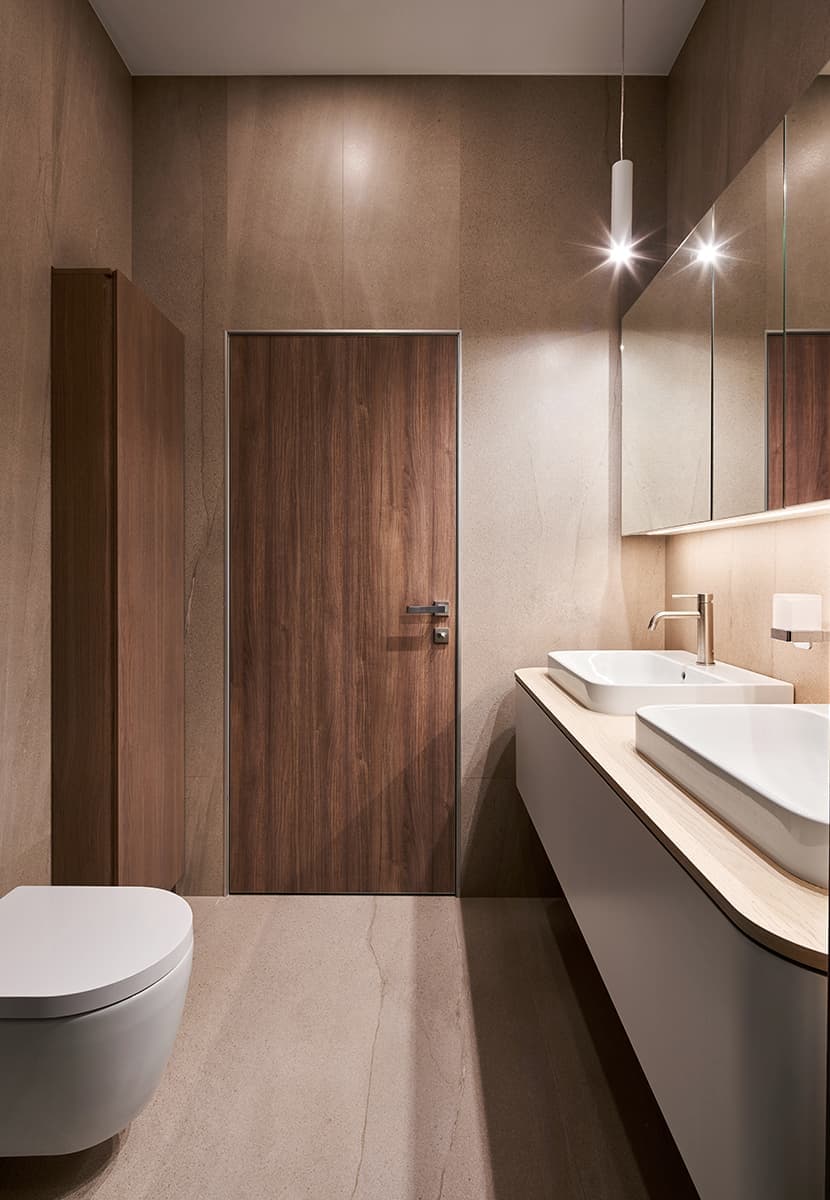 Квартира с камином в стиле эко-минимализм — проект архитектурного бюро Nikolai Bannikov Interiors