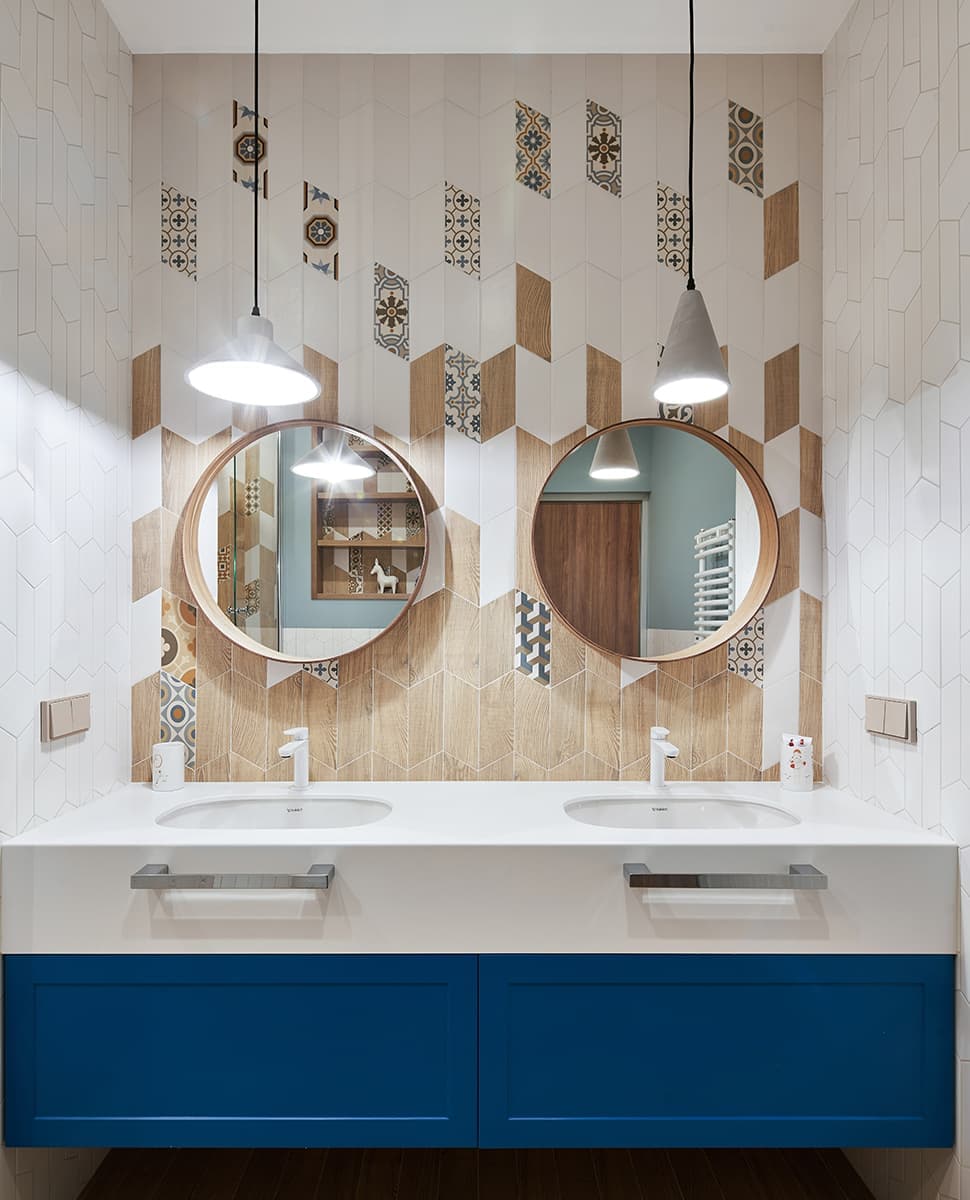 Квартира с камином в стиле эко-минимализм — проект архитектурного бюро Nikolai Bannikov Interiors