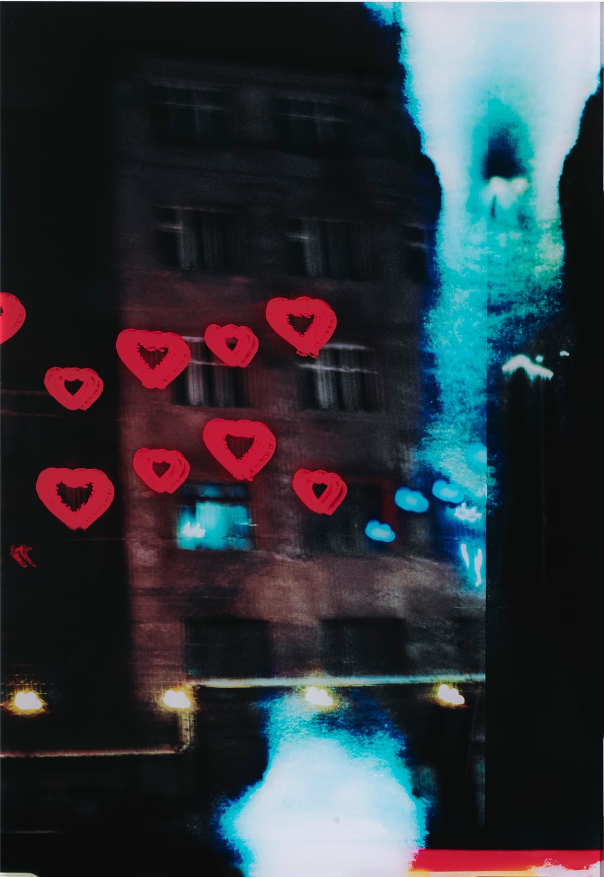 Сергей Братков, «Любовное отражение», 2009. Цветное фото, пластификация, накатка на дибонд, 75х52,5 см