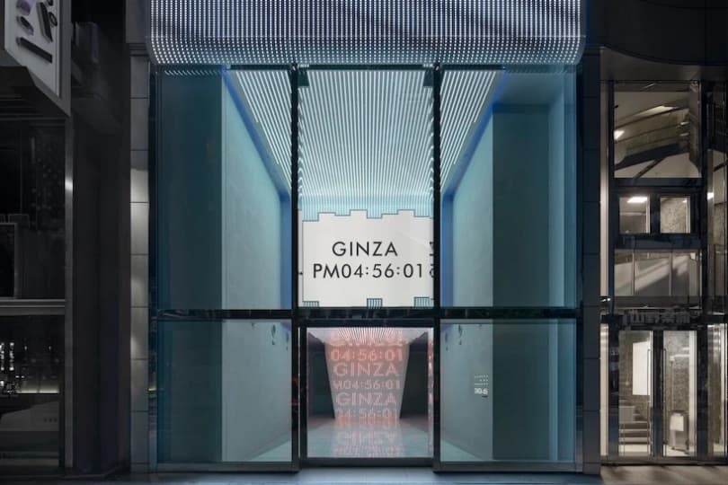 Фасад будущего GINZA 456 created by KDDI Фасад будущего GINZA 456 created by KDDI