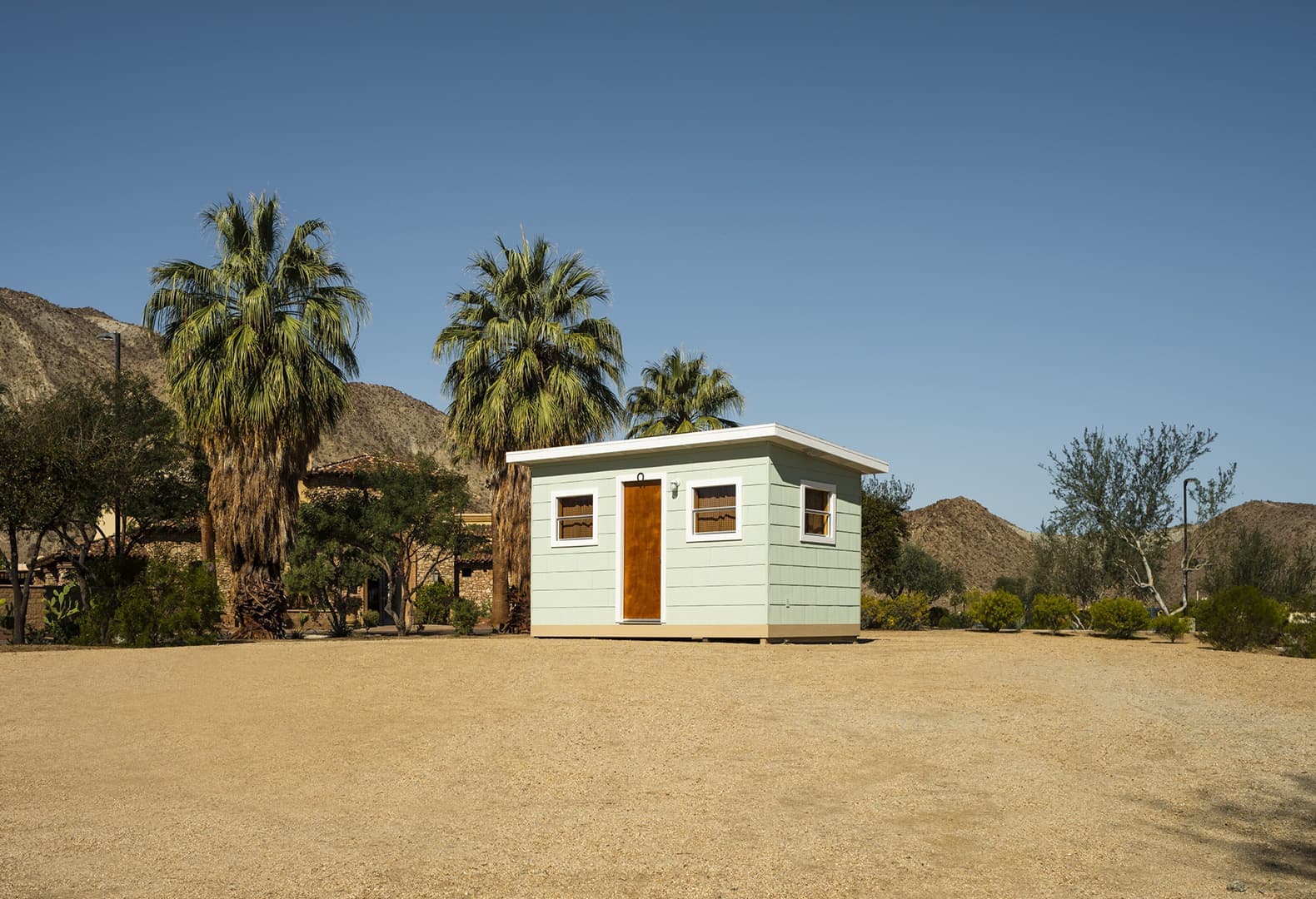 Desert X 2021. Kim Stringfellow, Jackrabbit Homestead