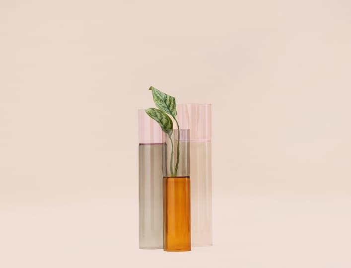 Новая коллекция ваз из выдувного стекла Bamboo Grove