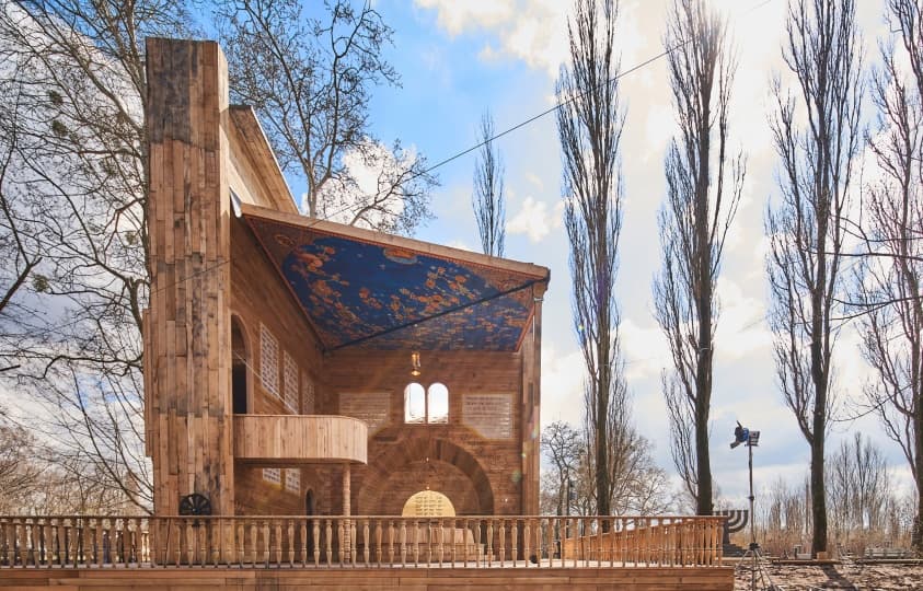 Manuel Herz Architects построили синагогу по образу книги Manuel Herz Architects построили синагогу по образу книги