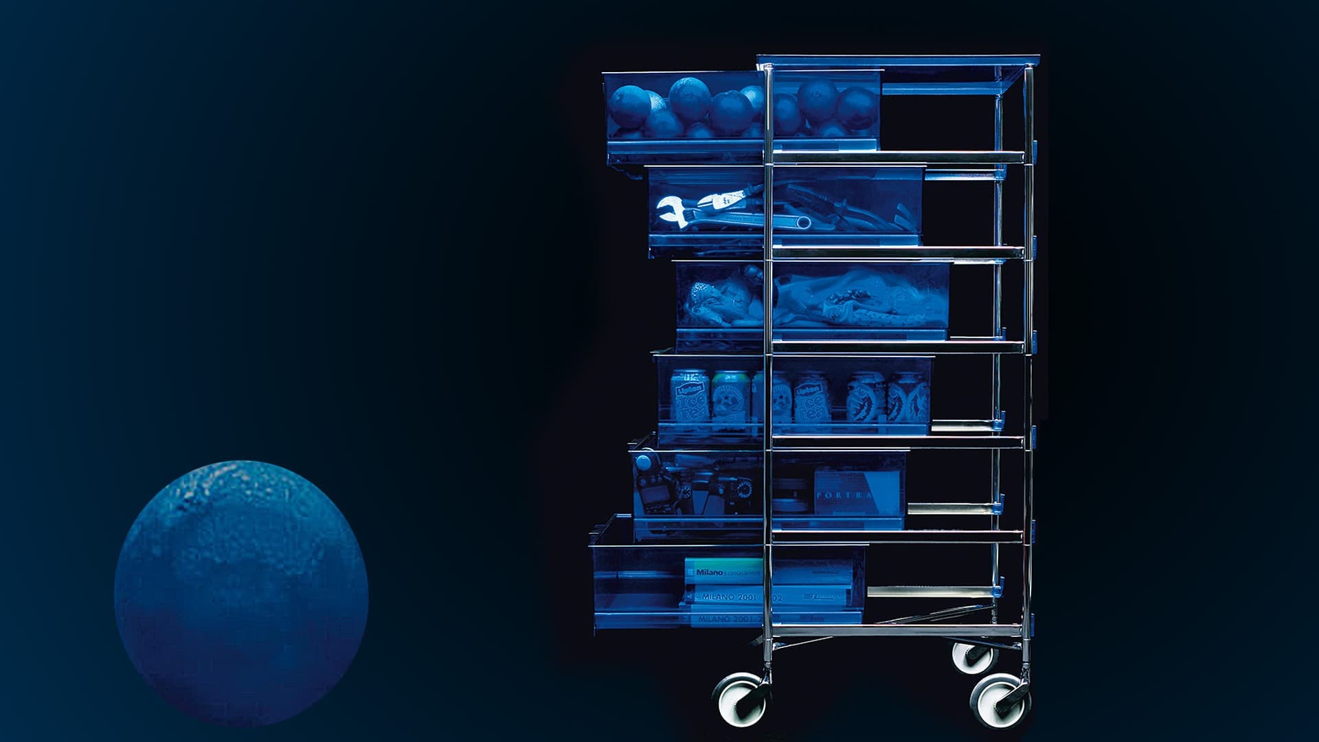 Модульная система хранения Mobil Kartell: обновленная классика