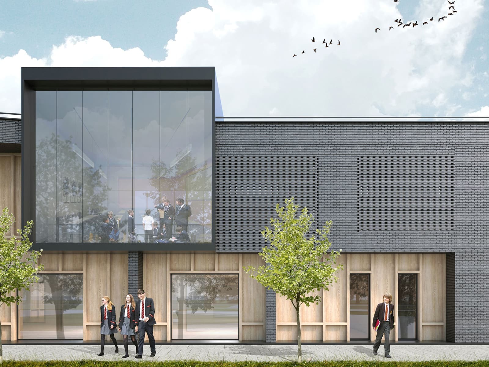 Финская школа, IND Architects