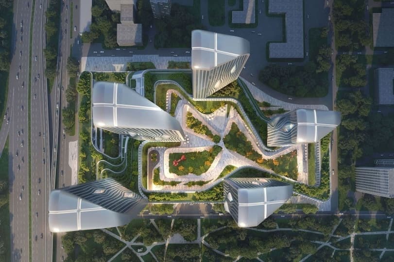 ​Zaha Hadid Architects построят жилой квартал в Москве