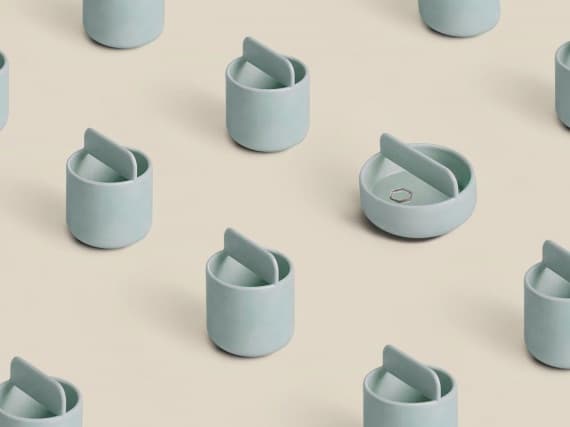 Фарфоровые чаши Trestle Bowl напечатали на 3D-принтере