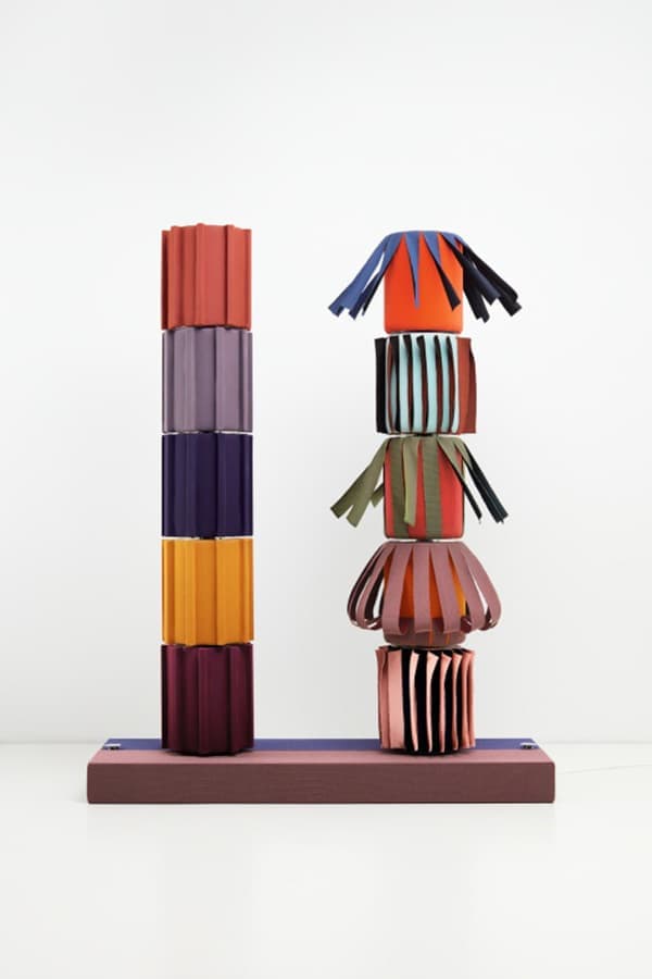 Doric Columns, Kinetic Object. Objects of Common Interest. Kvadrat Knit!