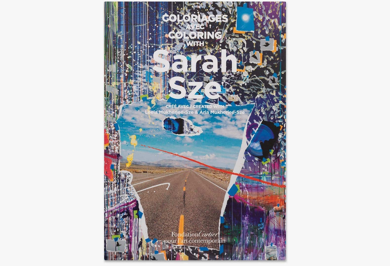 Раскраска Coloring with Sarah Sze