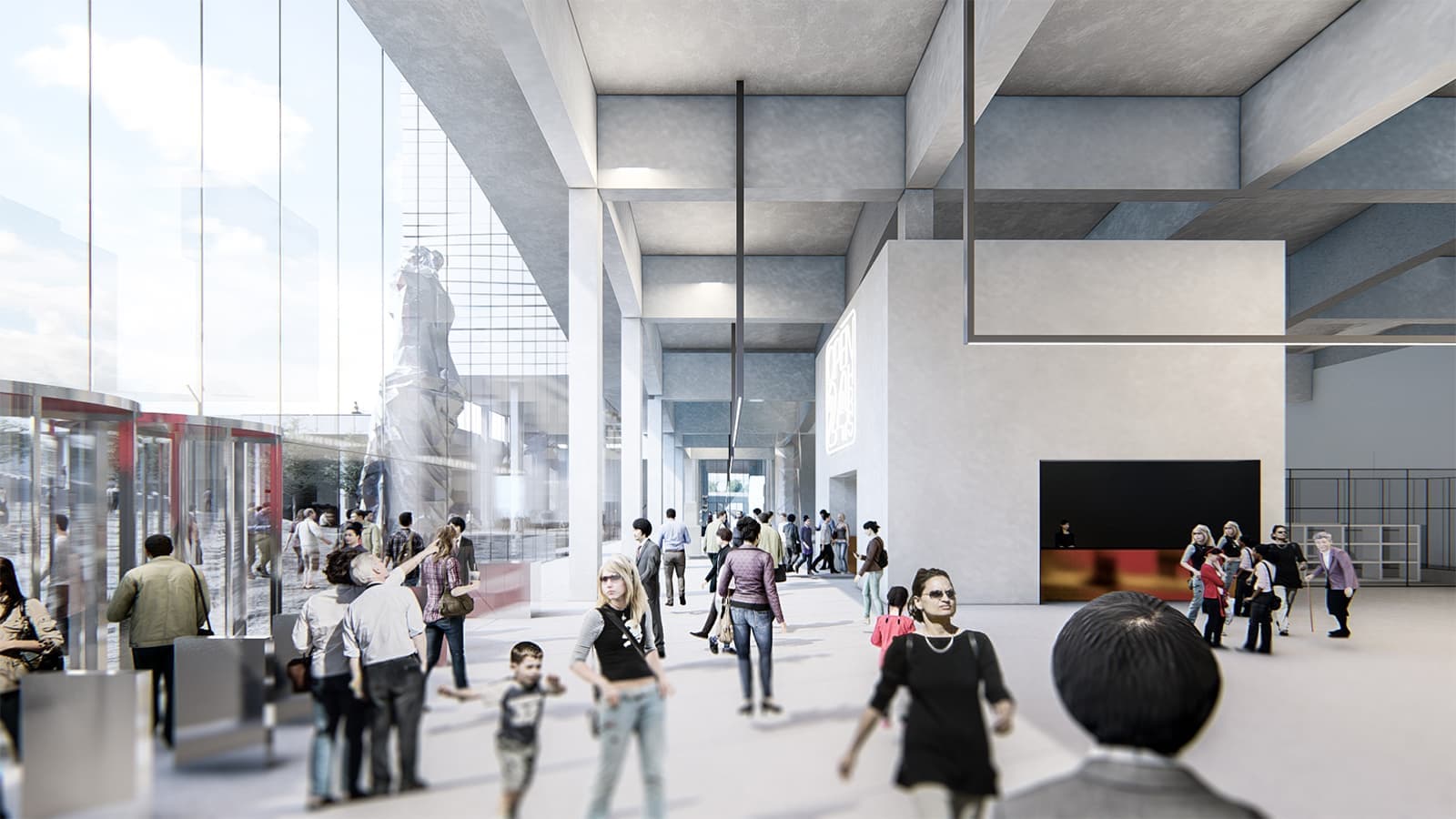 Межмузейный кластер в Новой Москве. Рендеры бюро IQ