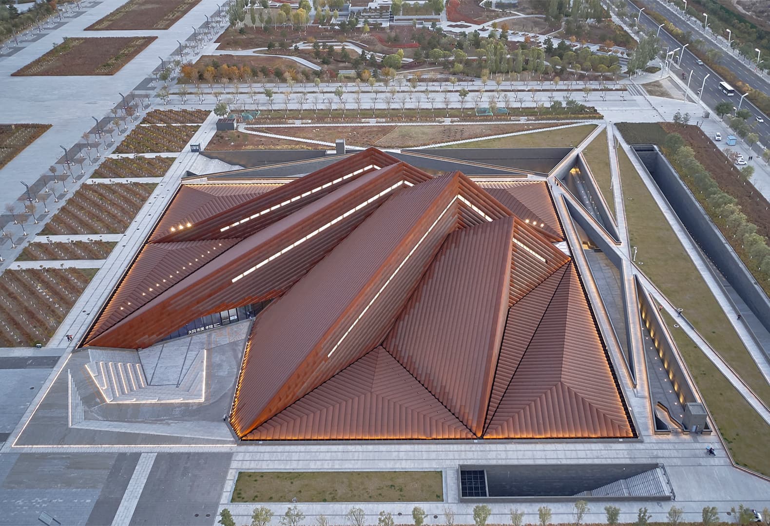 Музей искусств в Датуне по проекту Foster + Partners. Фото: Foster + Partners